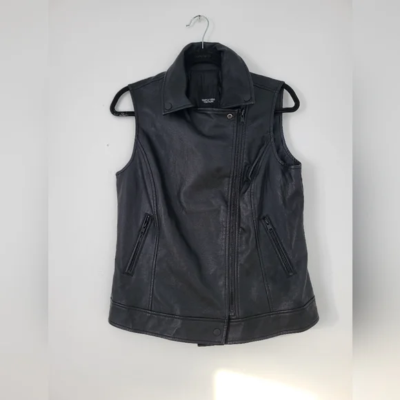 Simply Vera Vera Wang Jackets Coats Faux Leather Vera Wang